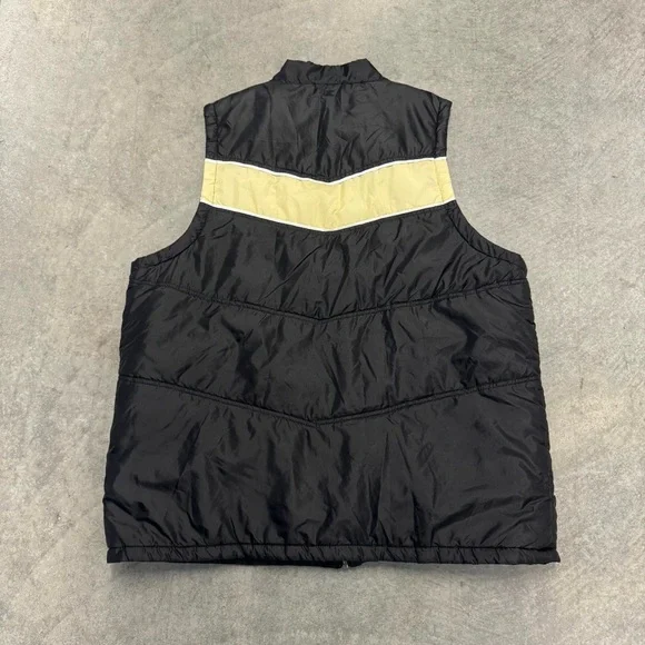 Black and Cream Purdue university vest - Picture 3 of 7
